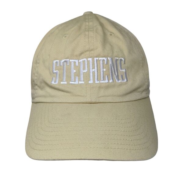 Stephens Slideback Hat Tan OSFM Embroidered 6 Panel Nike Heritage86 - Picture 1 of 8